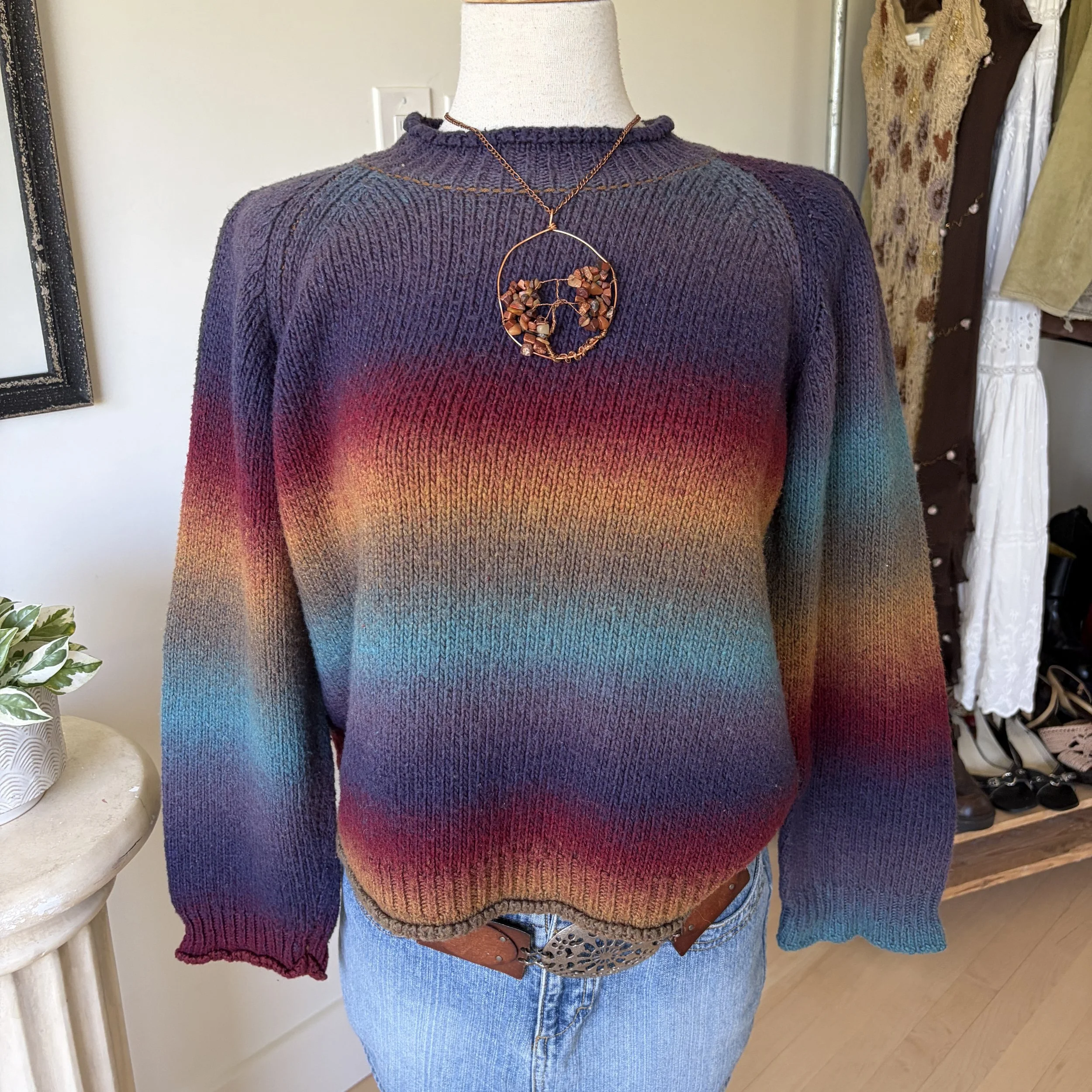 Long Sleeve Knit Sweater 