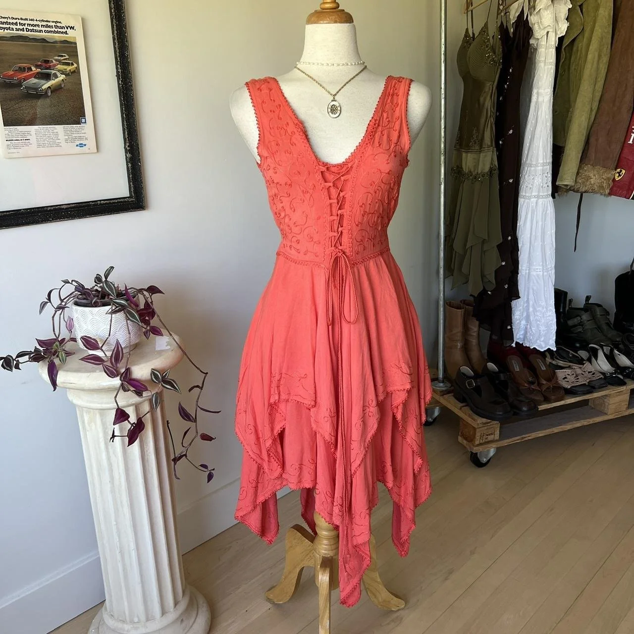 Vintage Fairycore Maxi Dress