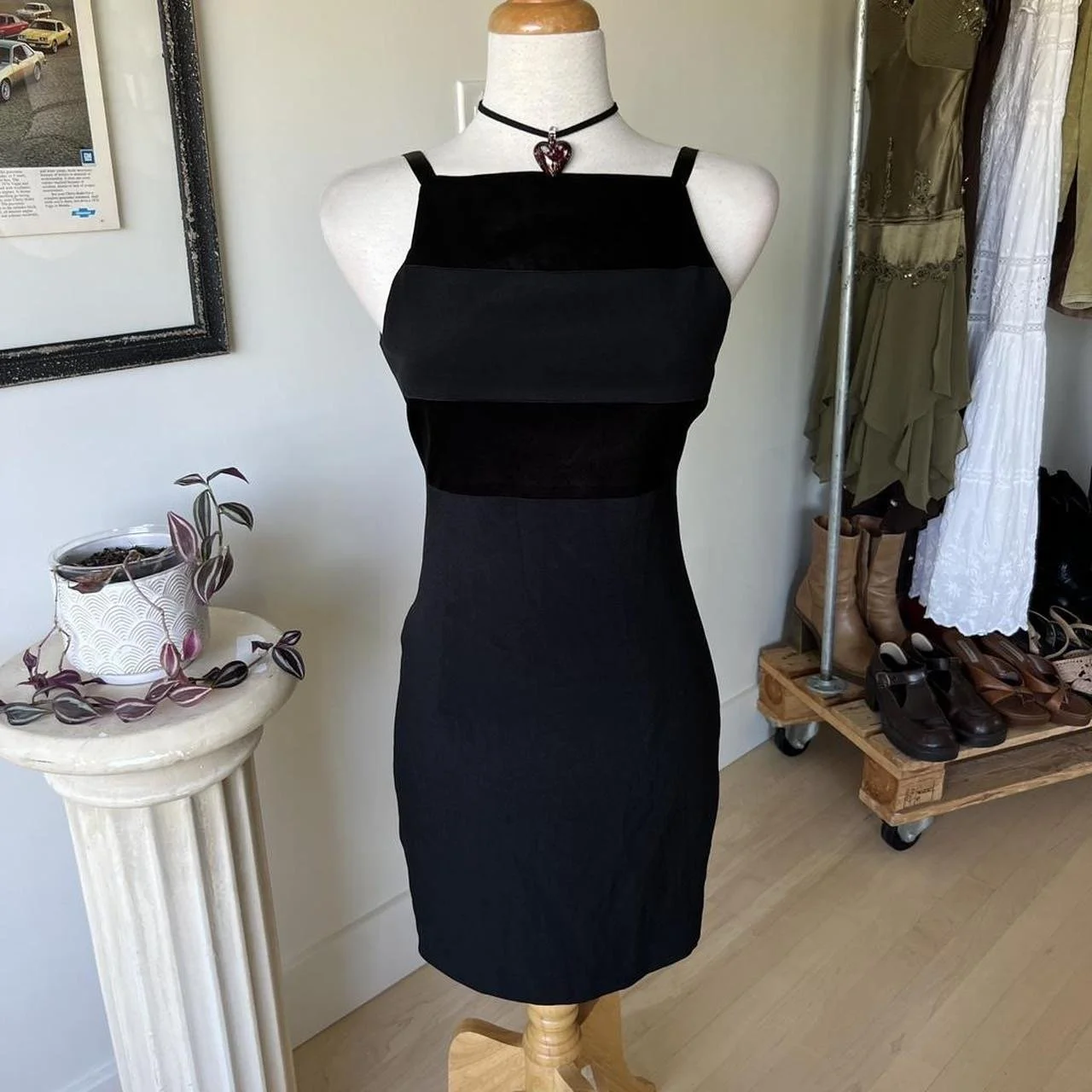 Vintage Black Mini Dress