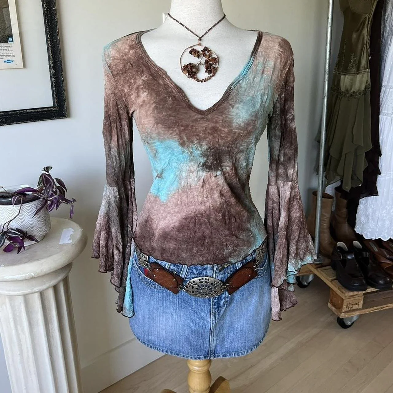 Flared Sleeve Fairy Top