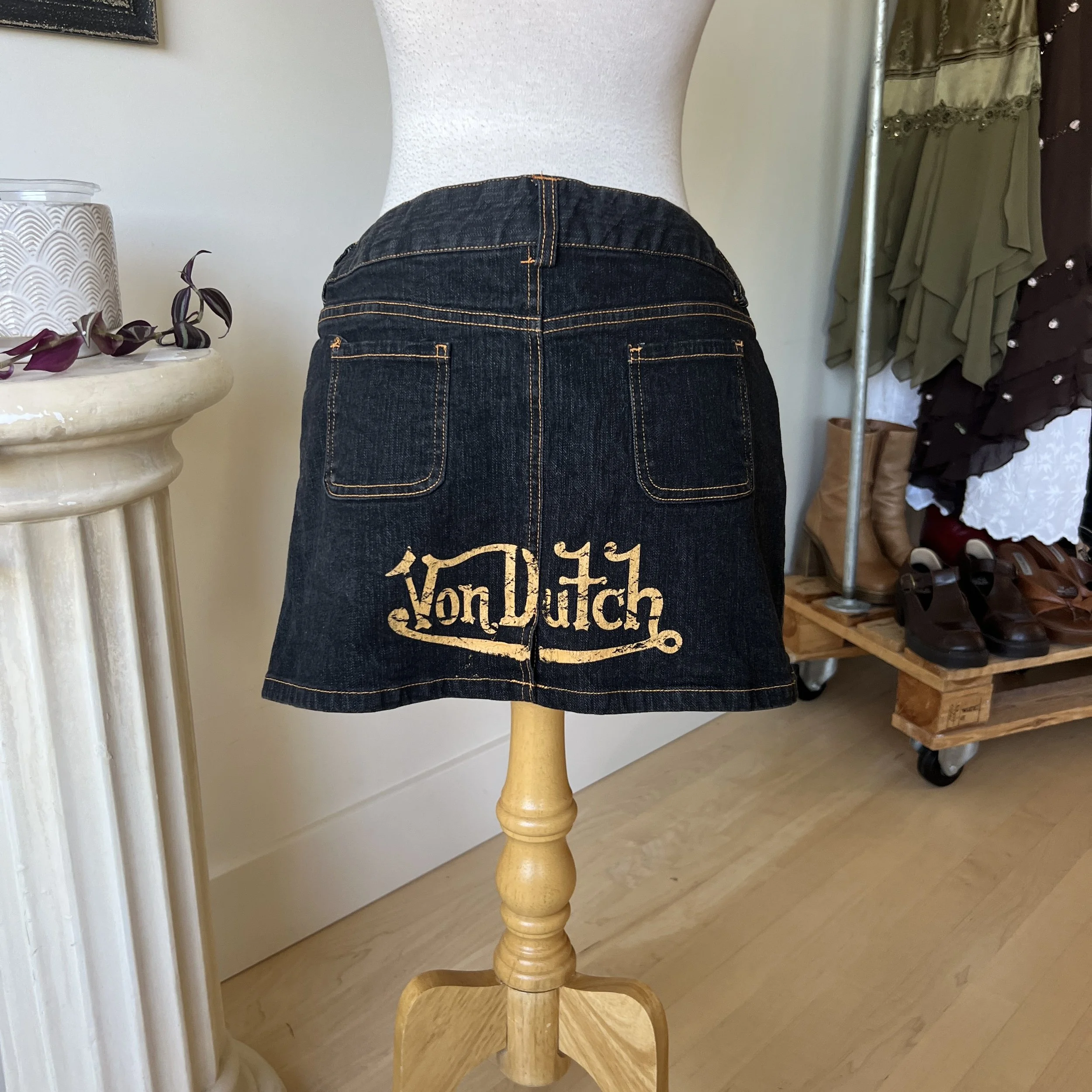 Von Dutch Mini Skirt 