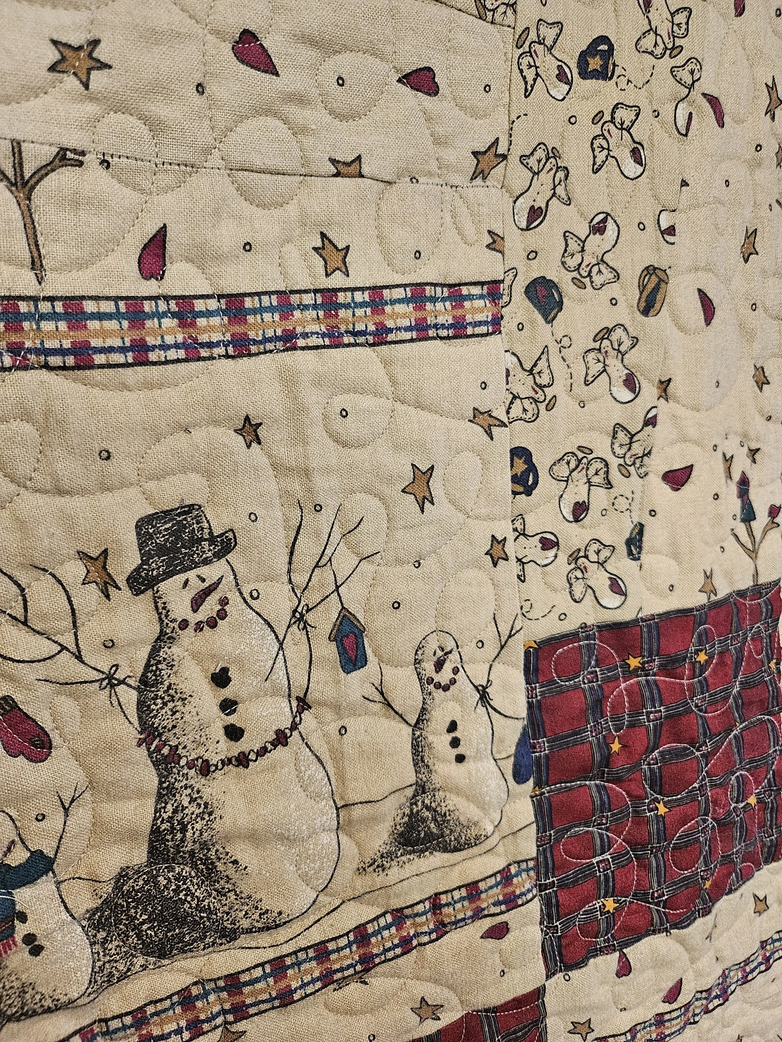 Vintage Snowmen Quilt