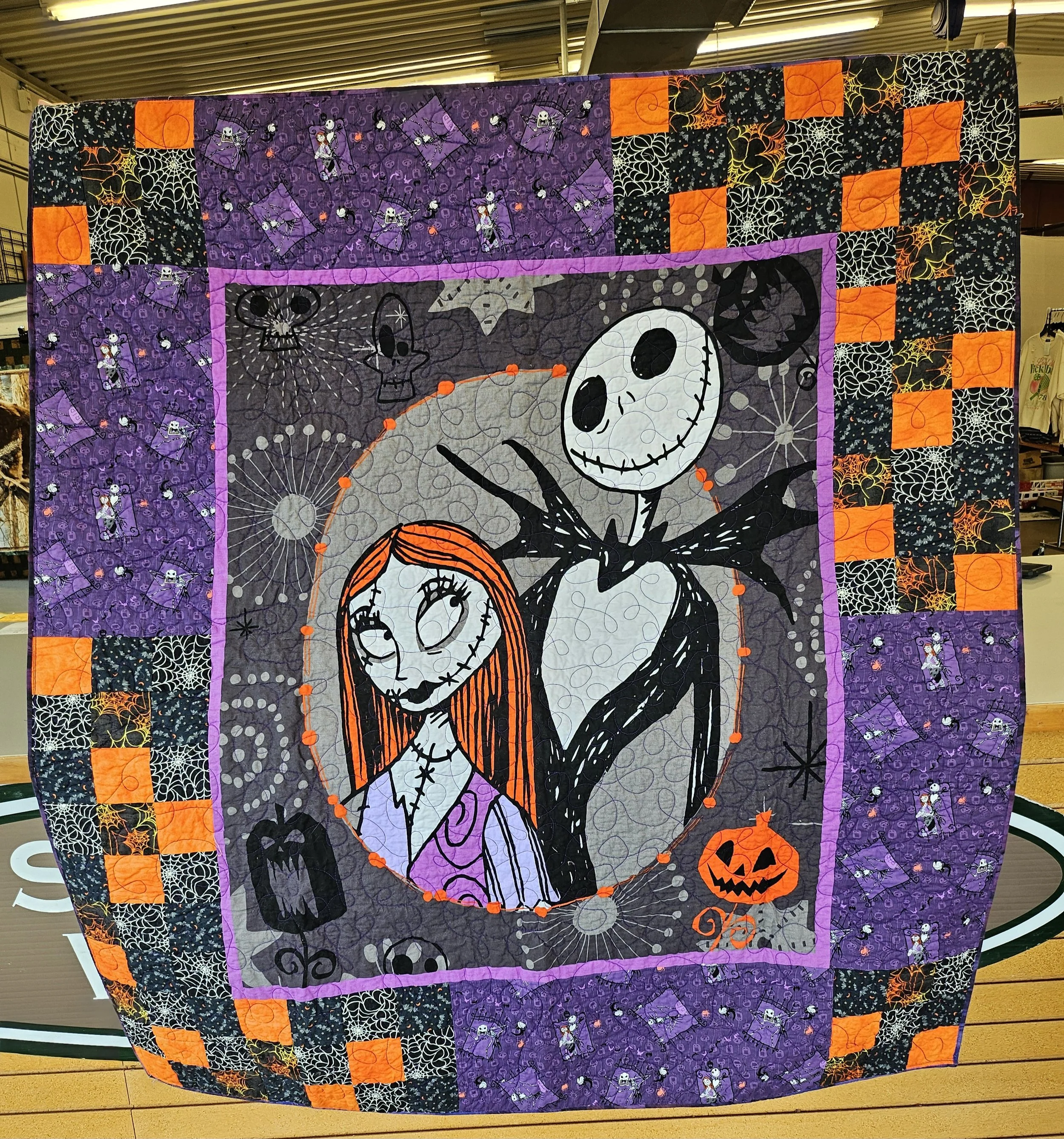 Jack Skellington Quilt