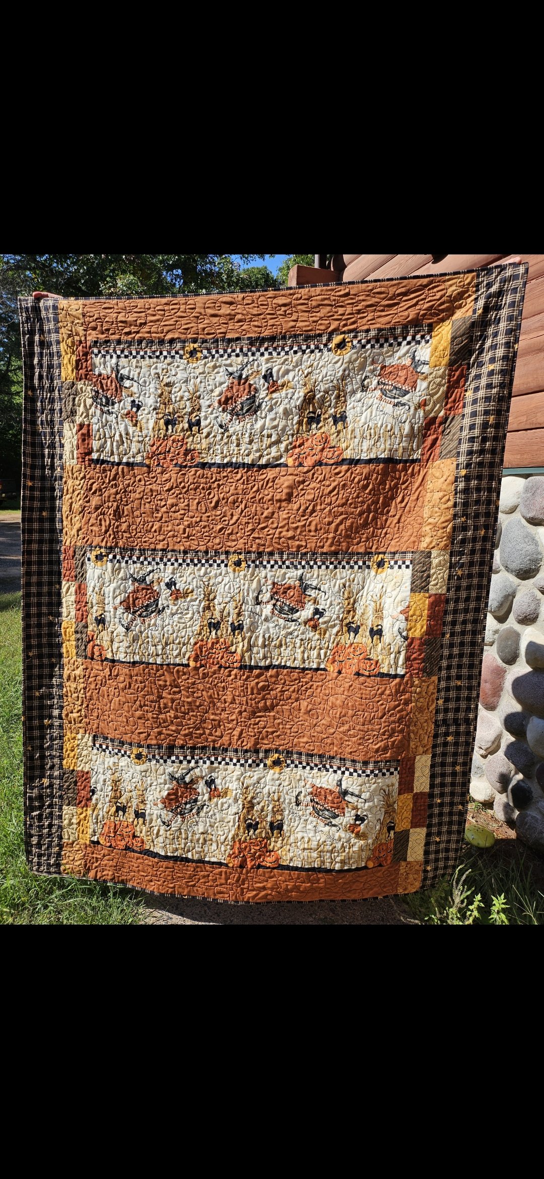 Broomzelda witch quilt set