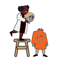 Lady Atomica serves as the Mascot for Stellar Atomics. With inspiration taken from Bethesda Fallout Vault Tec - Vault Boy in her design.