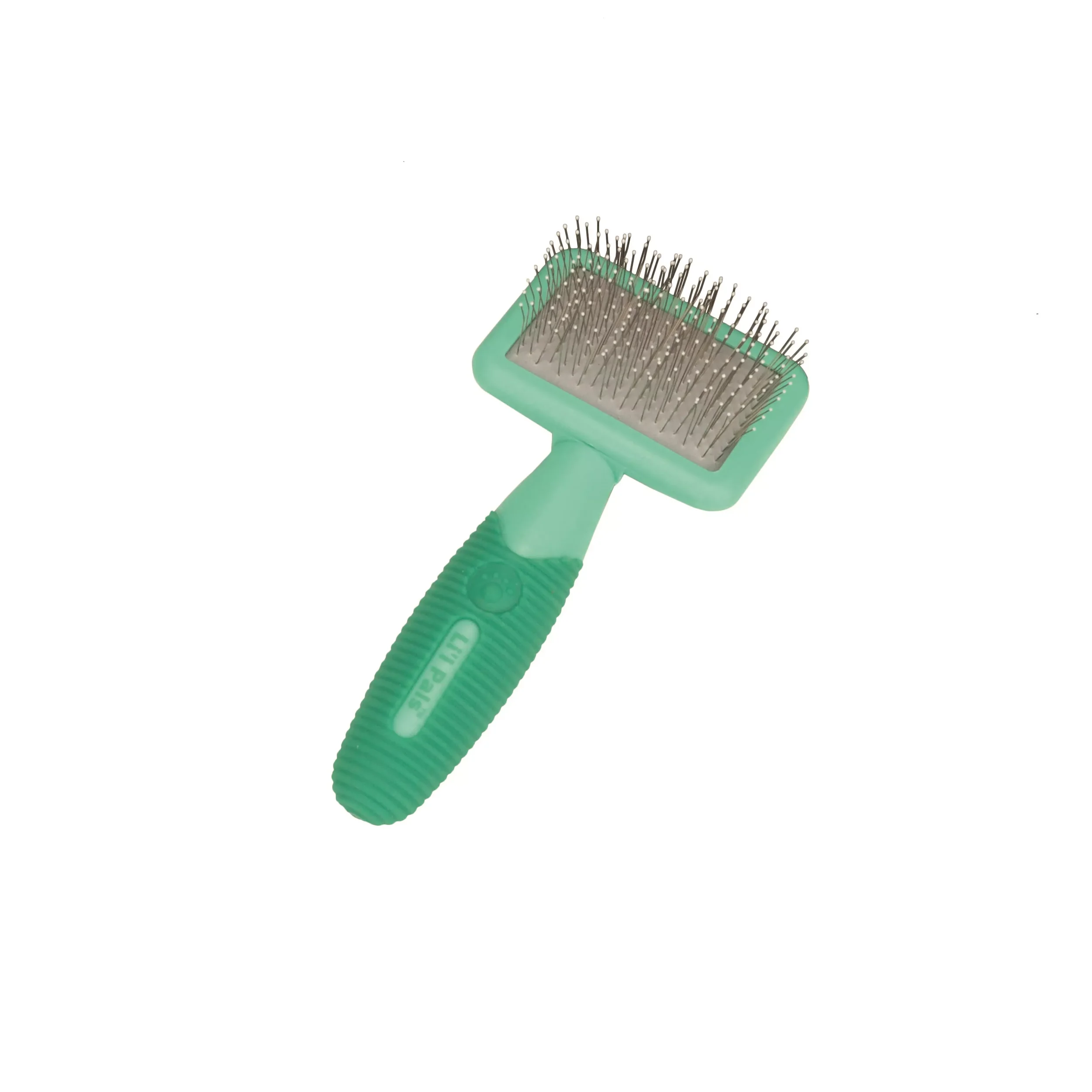 •	LI’L PALS Slicker Brush – Works well for short fur and also gentle enough for long fur breeds like Lionheads.