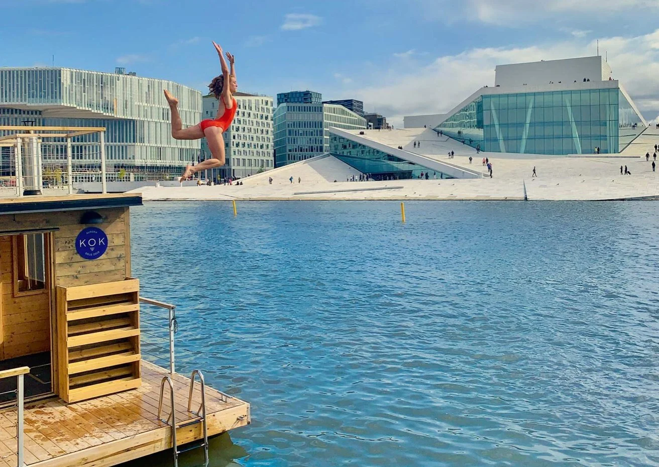 Floating Saunas in Oslo