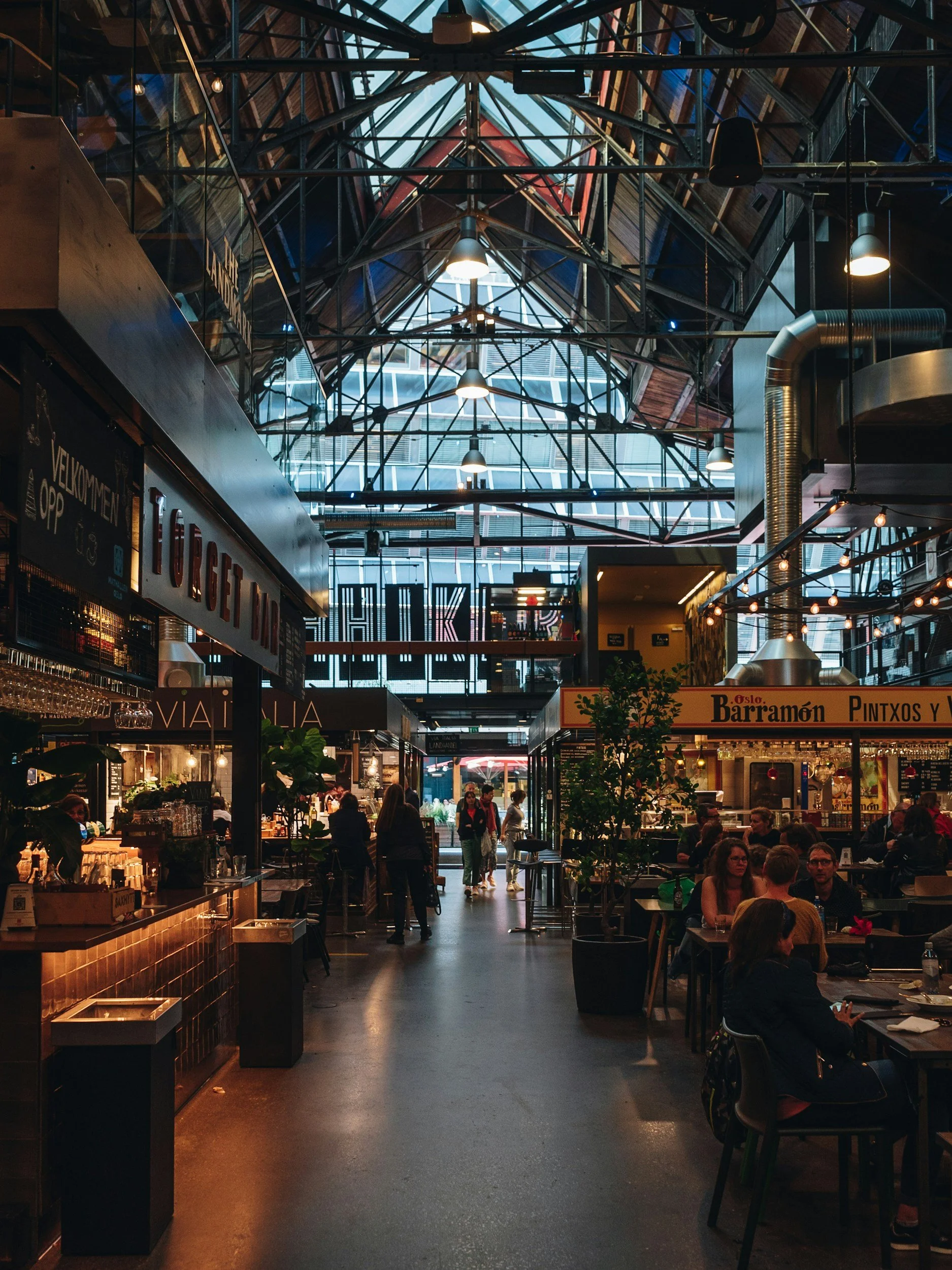 Mathallen (Indoor food hall)