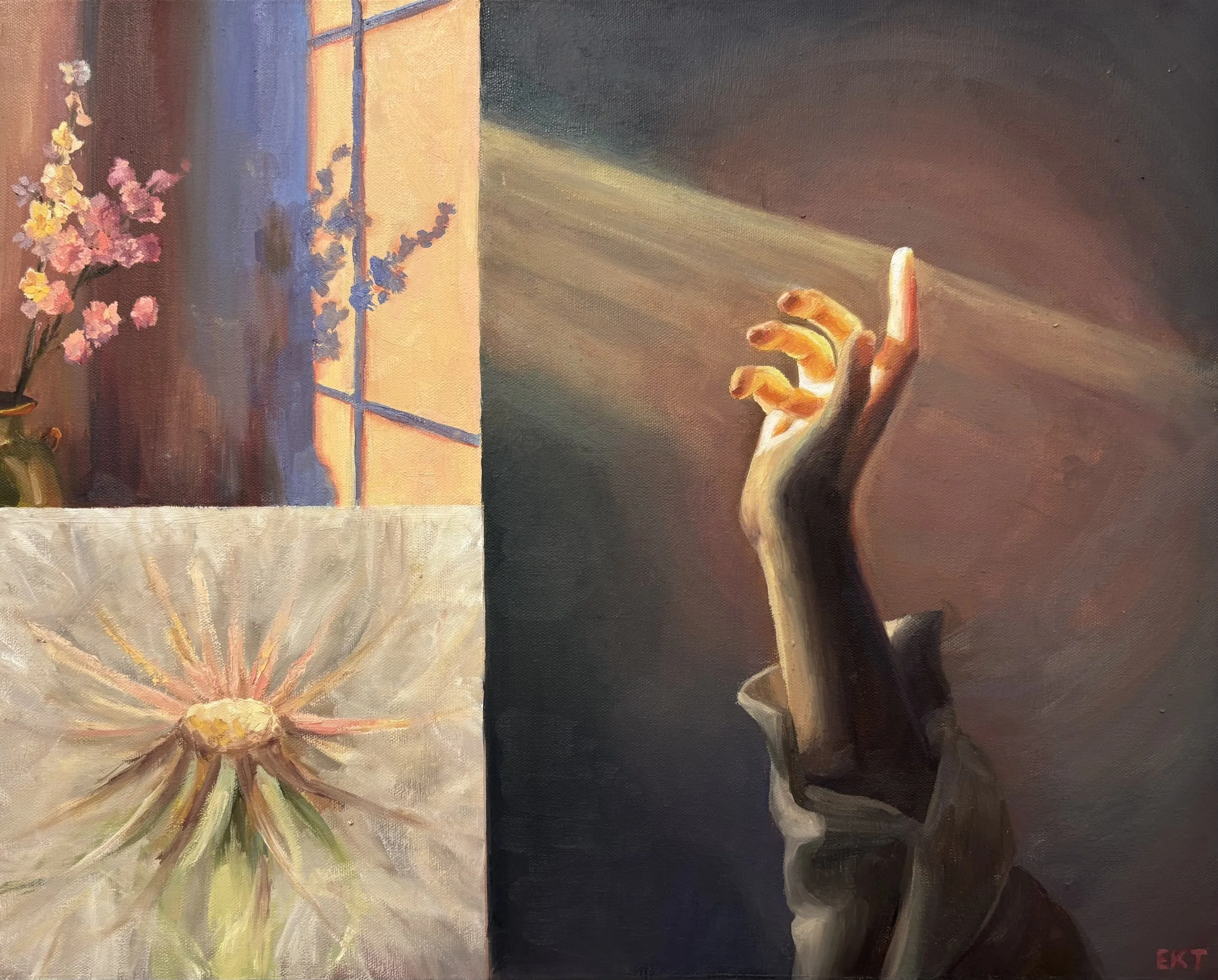"Hope," 2025, oil on canvas, 16 x 20 in.