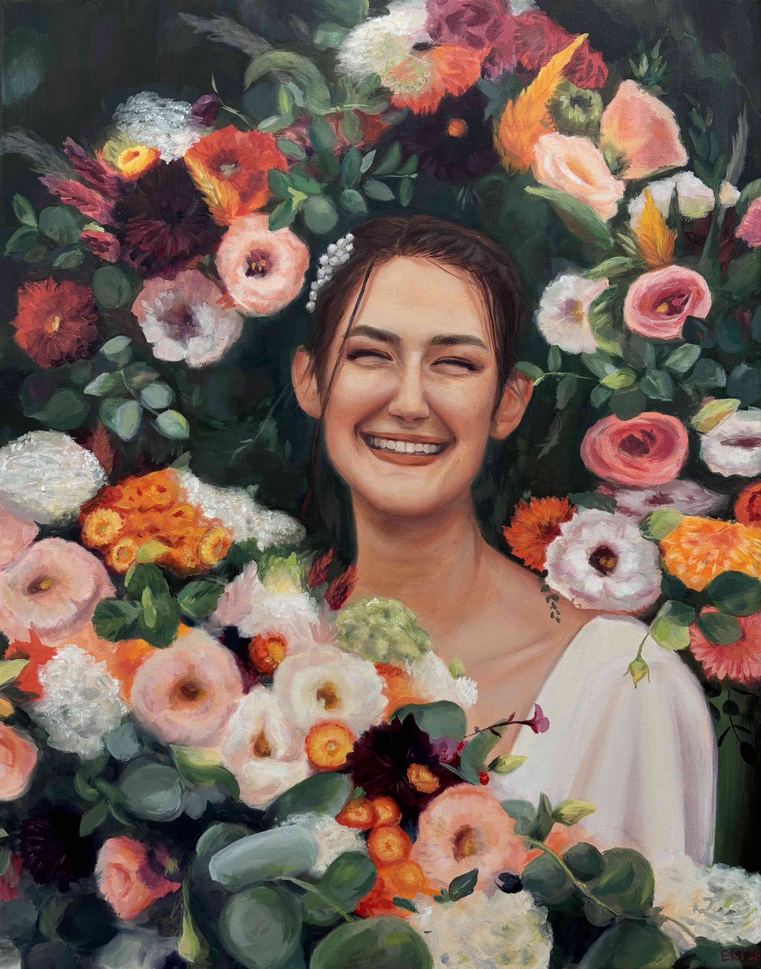 "Rozalynn," 2026, oil on canvas, 28 x 22 in.