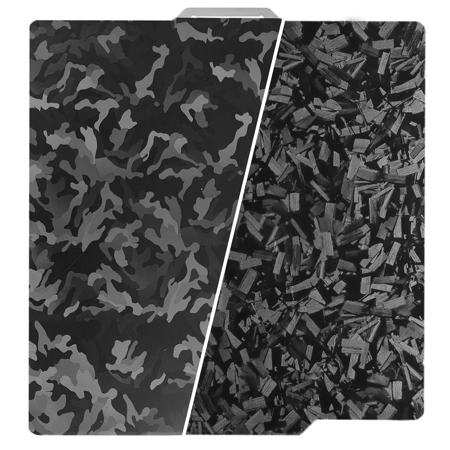 Left: Camo / Right: Forged Carbon