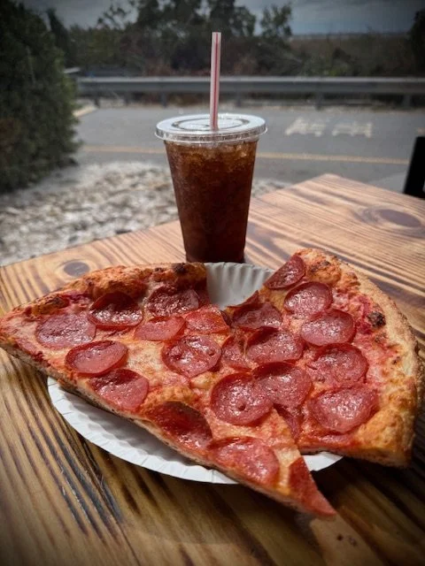 Hot, Fresh, Fast Hand-tossed pies, baked to order.