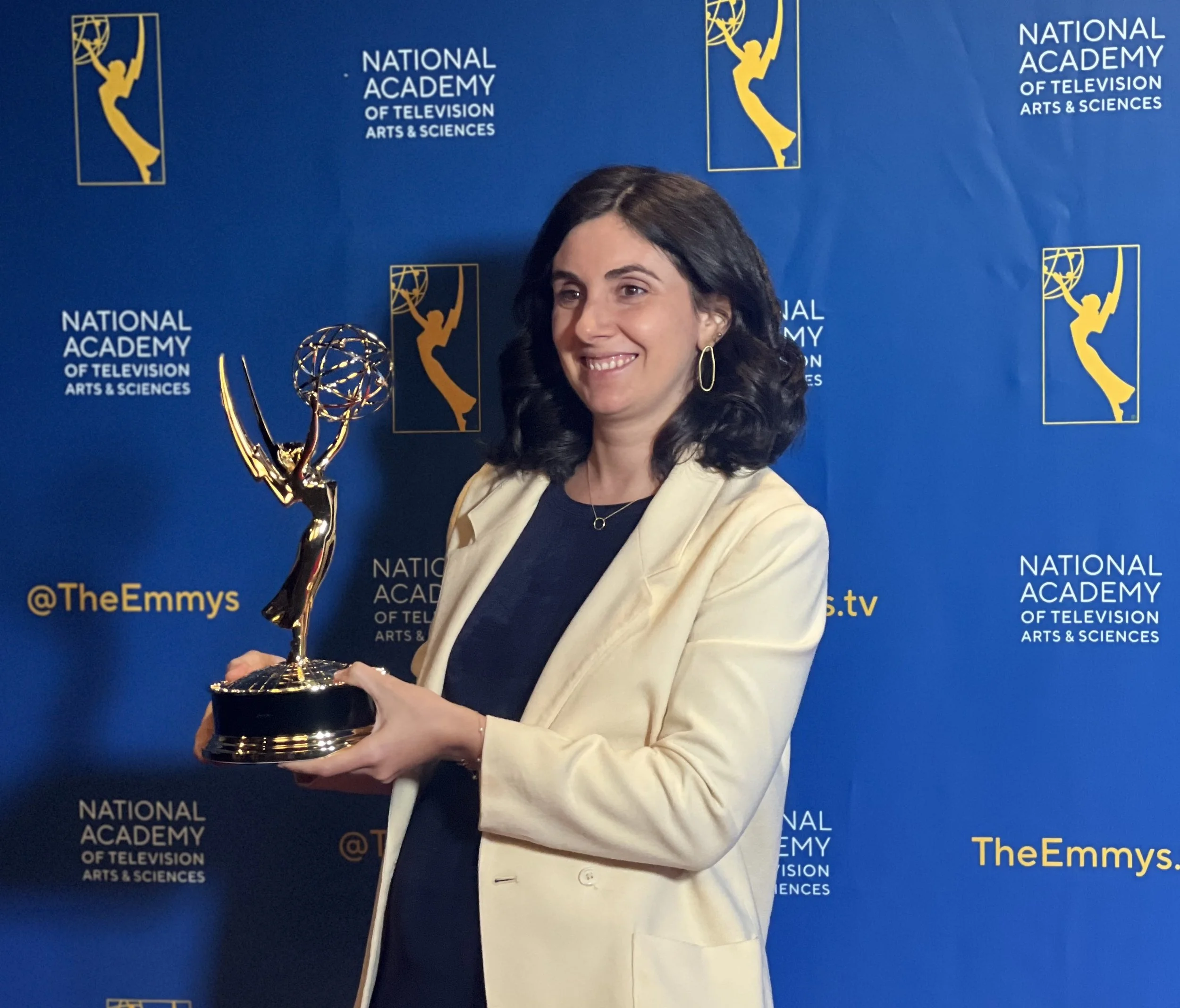 Emmy-winning Editor Ilaria Polsonetti at the Emmys