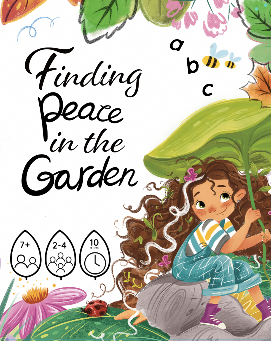 “Pre-Order” Finding Peace in the Garden Game (April release)