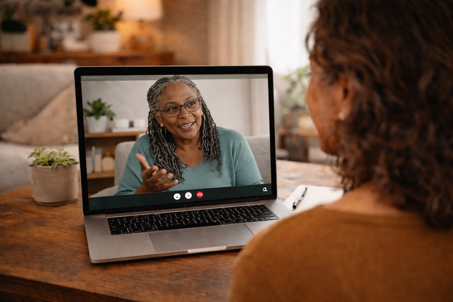 telehealth mental health visit for hereditary amyloidosis image