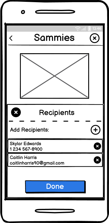 Second Recipient Has Been Applied