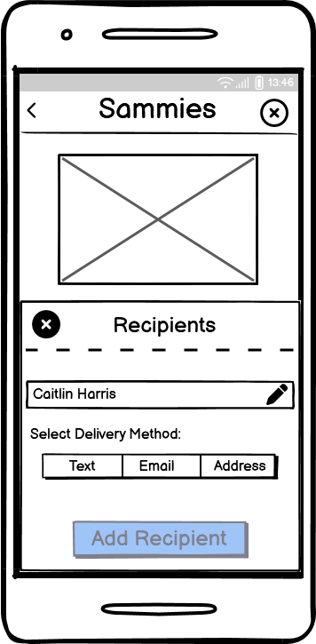 Second Recipient: Caitlin Harris