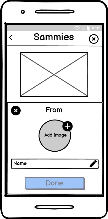 Fill Out Who the Gift Card is From