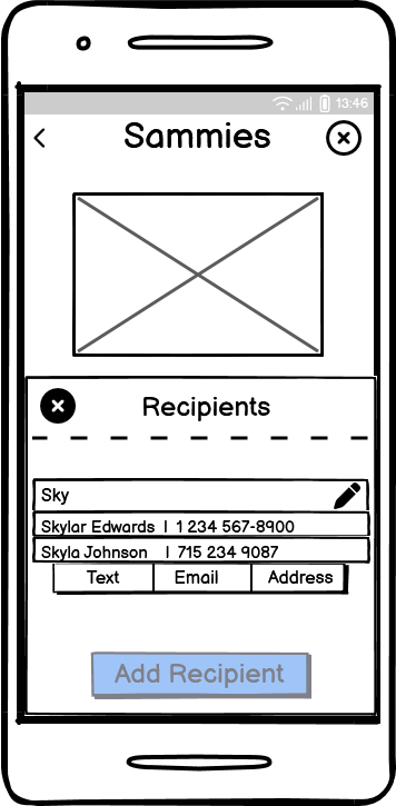 First Recipient: Skylar Edwards