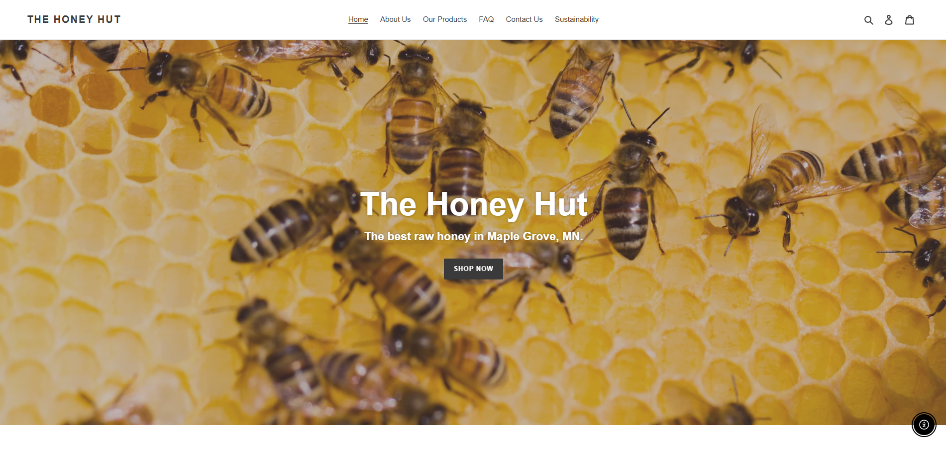 Close-up of honeybees on honeycomb with yellow wax cells, some bees actively working and others resting.