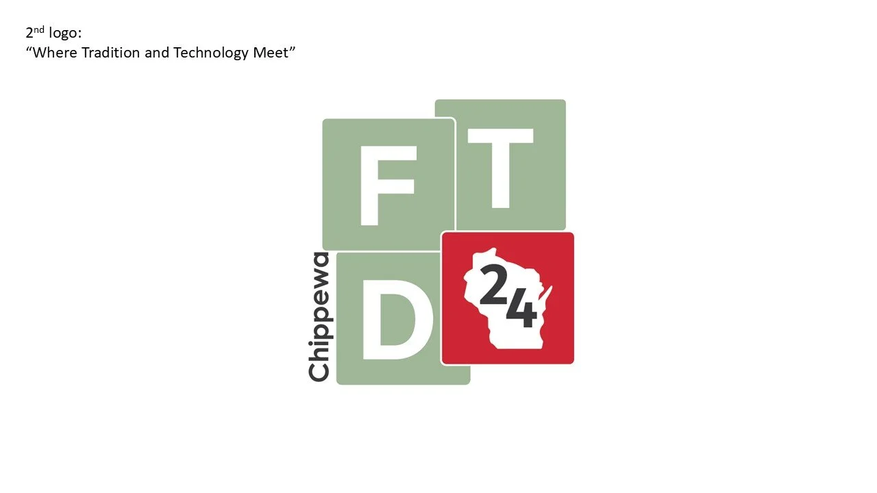 Logo featuring the letters 'F', 'T', 'D', and a map of Wisconsin with '24' inside, along with the text 'Chippewa' and the slogan 'Where Tradition and Technology Meet'.