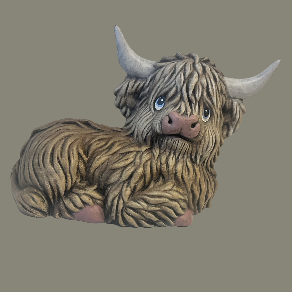 Big Hannah Highland Cow