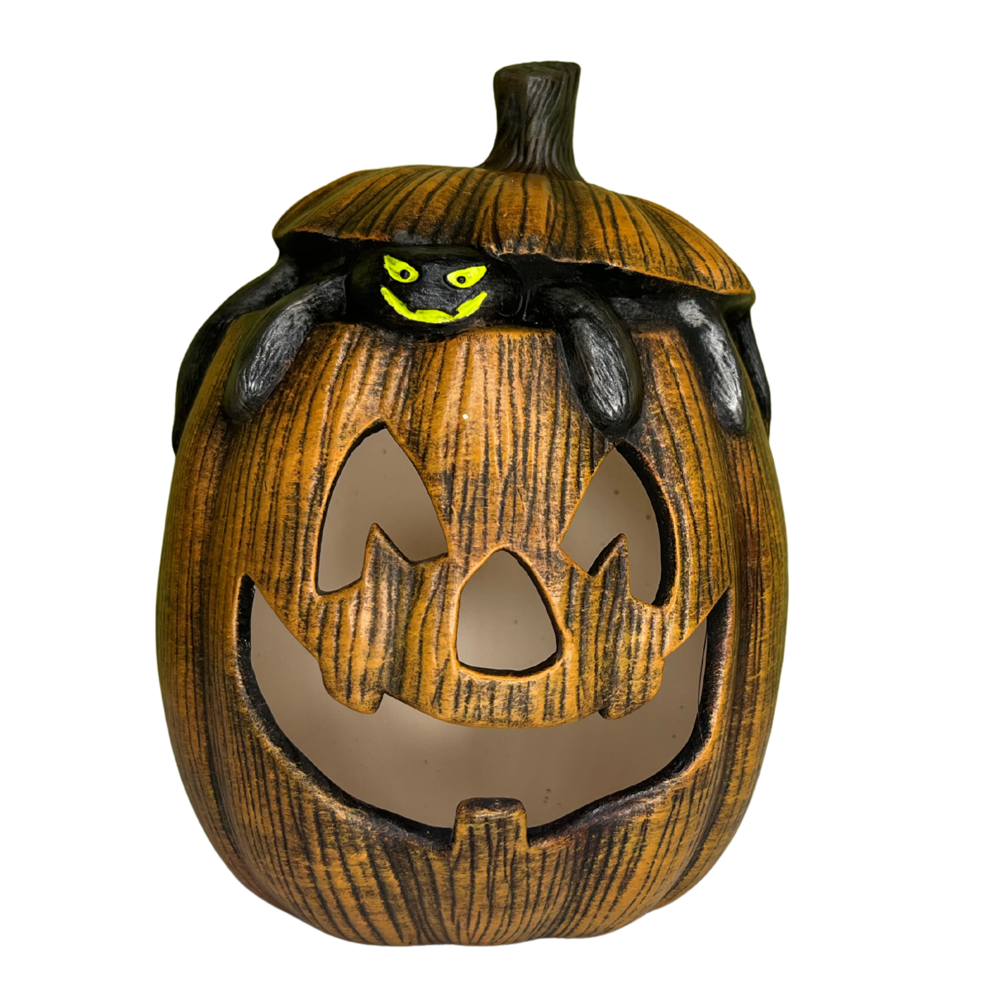 Spider on Pumpkin