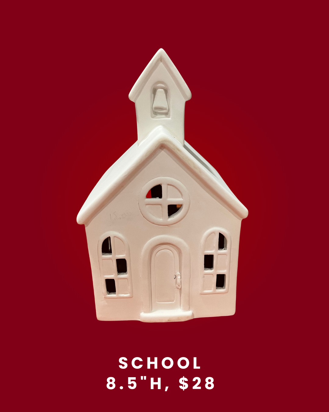 School Christmas Village