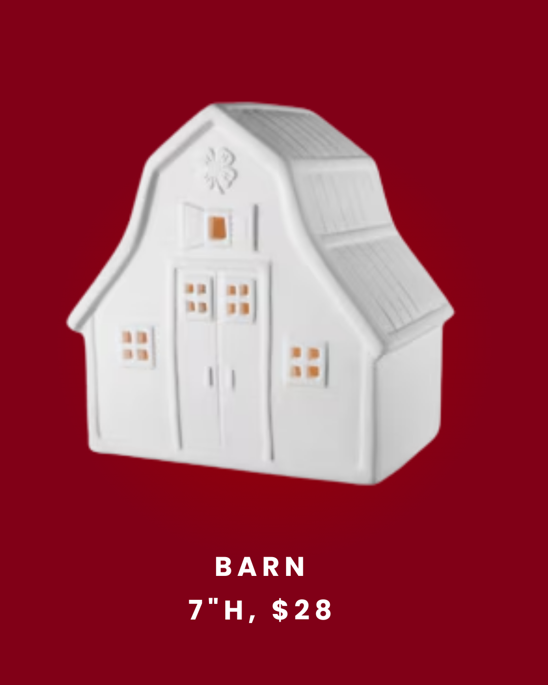 Barn Christmas Village