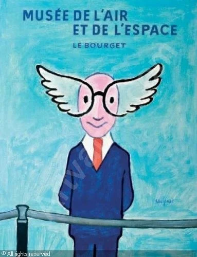 Musee de l'air et de l'espace - 1985 -Designer: RAYMOND SAVIGNAC