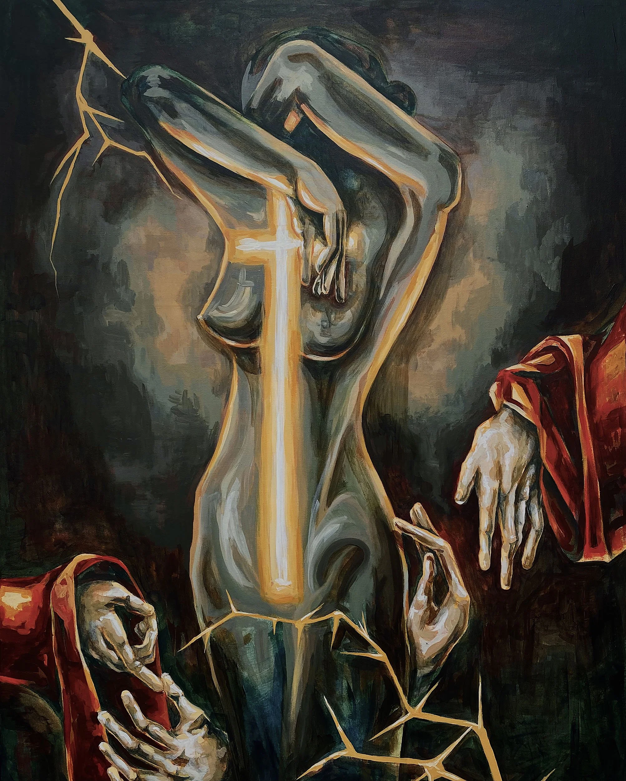 Shovgelia Tayisiya, G*D, Acrylic on canvas, 2022.jpg