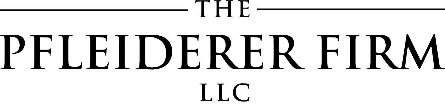 The Pfleiderer Firm (Copy)