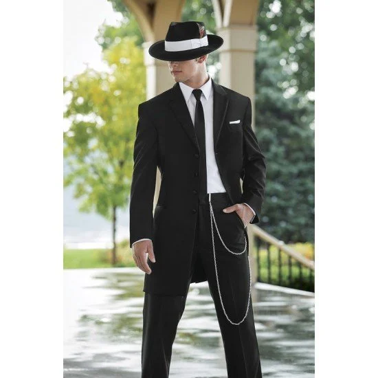 Black Savannah Long Coat