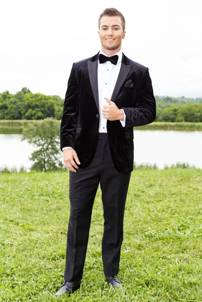 Black Velvet Tuxedo
