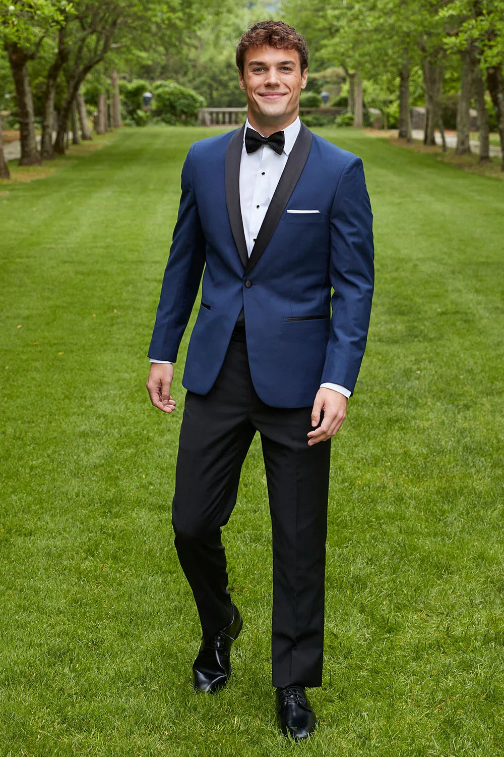 Couture 1910 Navy Shawl Tuxedo