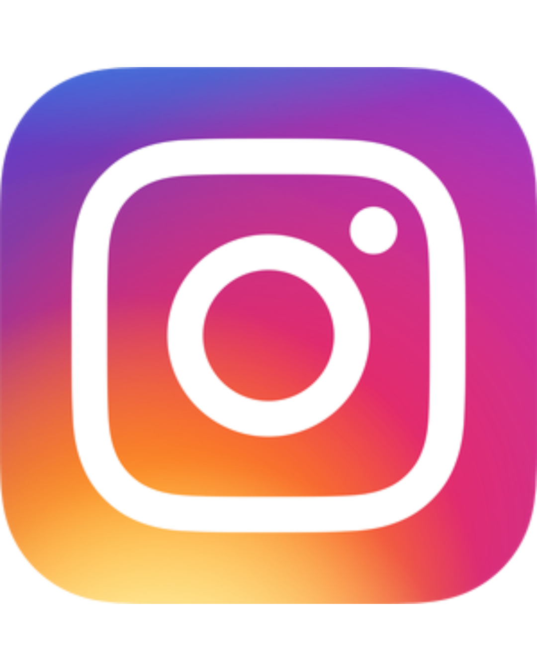Instagram app icon with a colorful gradient background and a white camera outline.