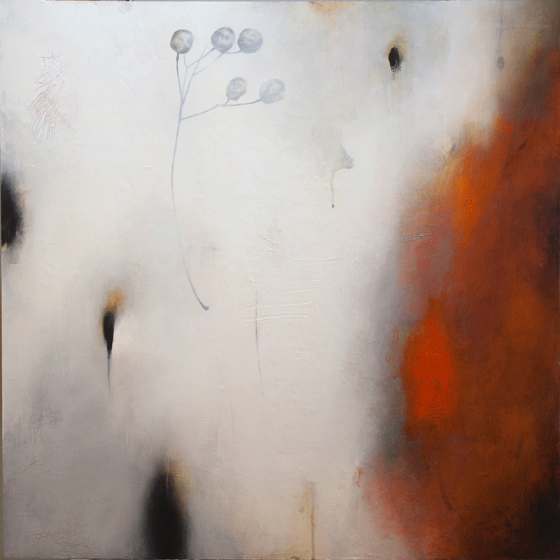 "Traveler", by Kerry Schroeder, 30" x 30"