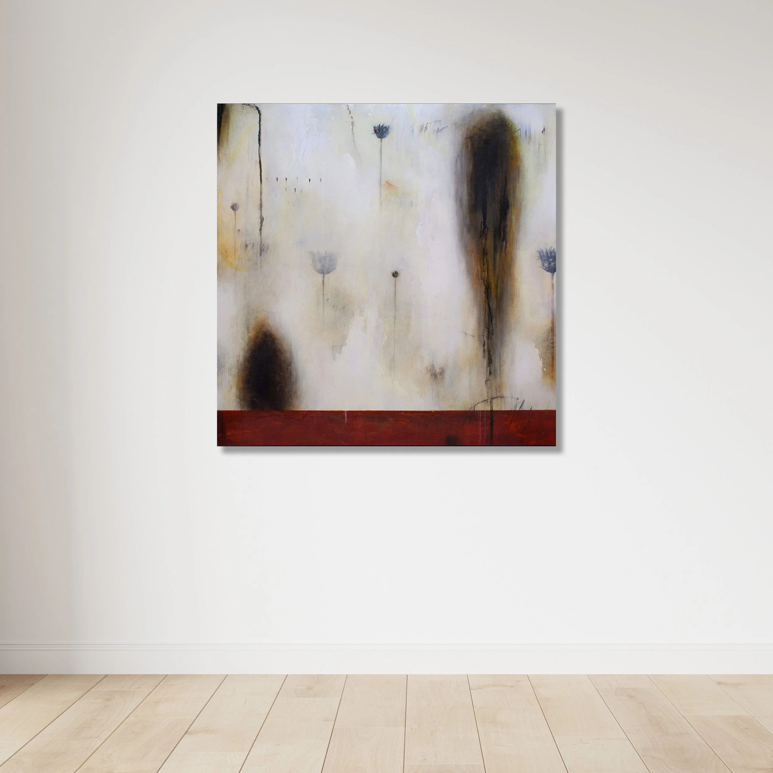 COMING IN WAVES

 

 Acrylic, charcoal, pencil, crayon, paper on panel 36" x 36" SOLD