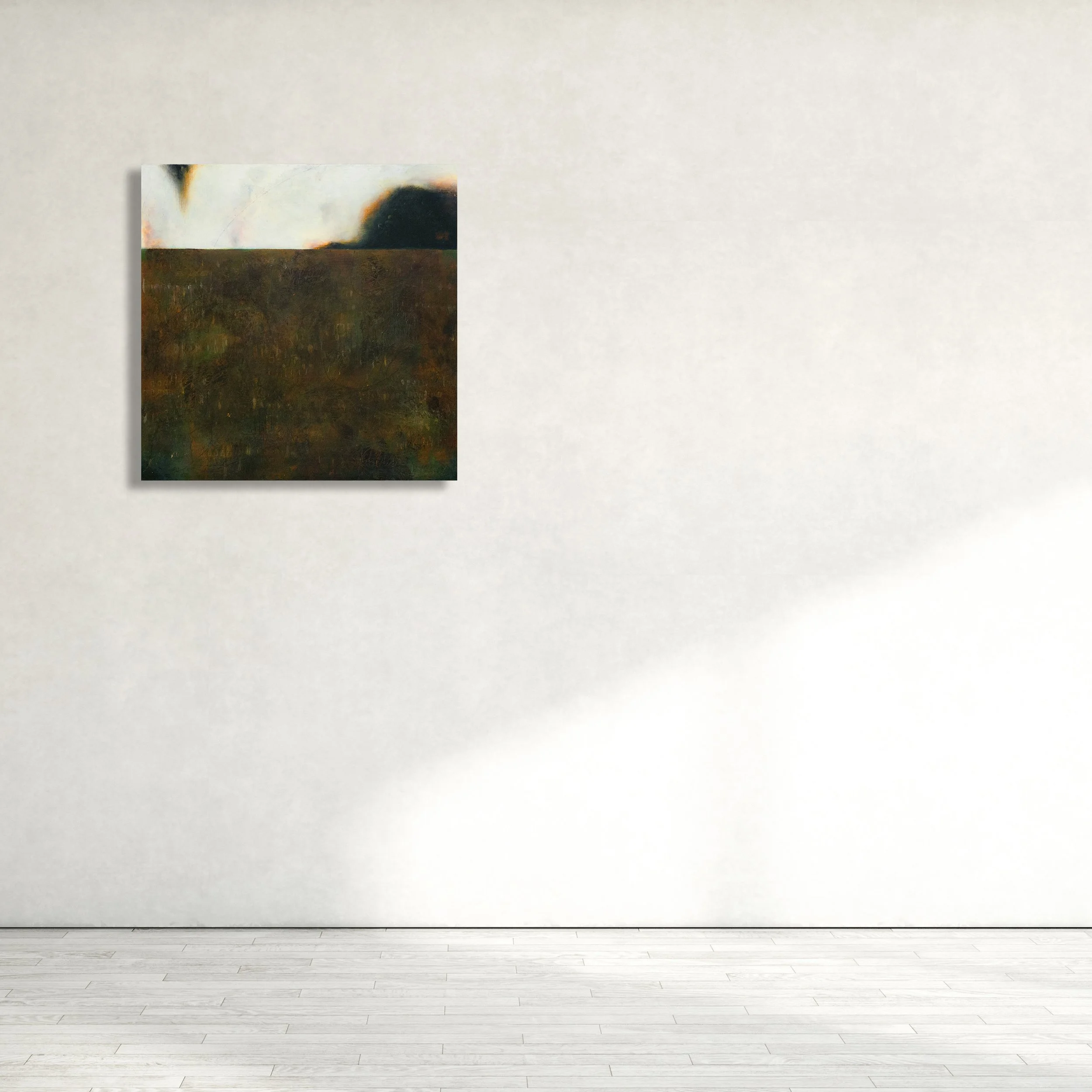 NATIVE LANDS

 

 Acrylic, charcoal, pencil, crayon, paper on panel 18" X 18" SOLD