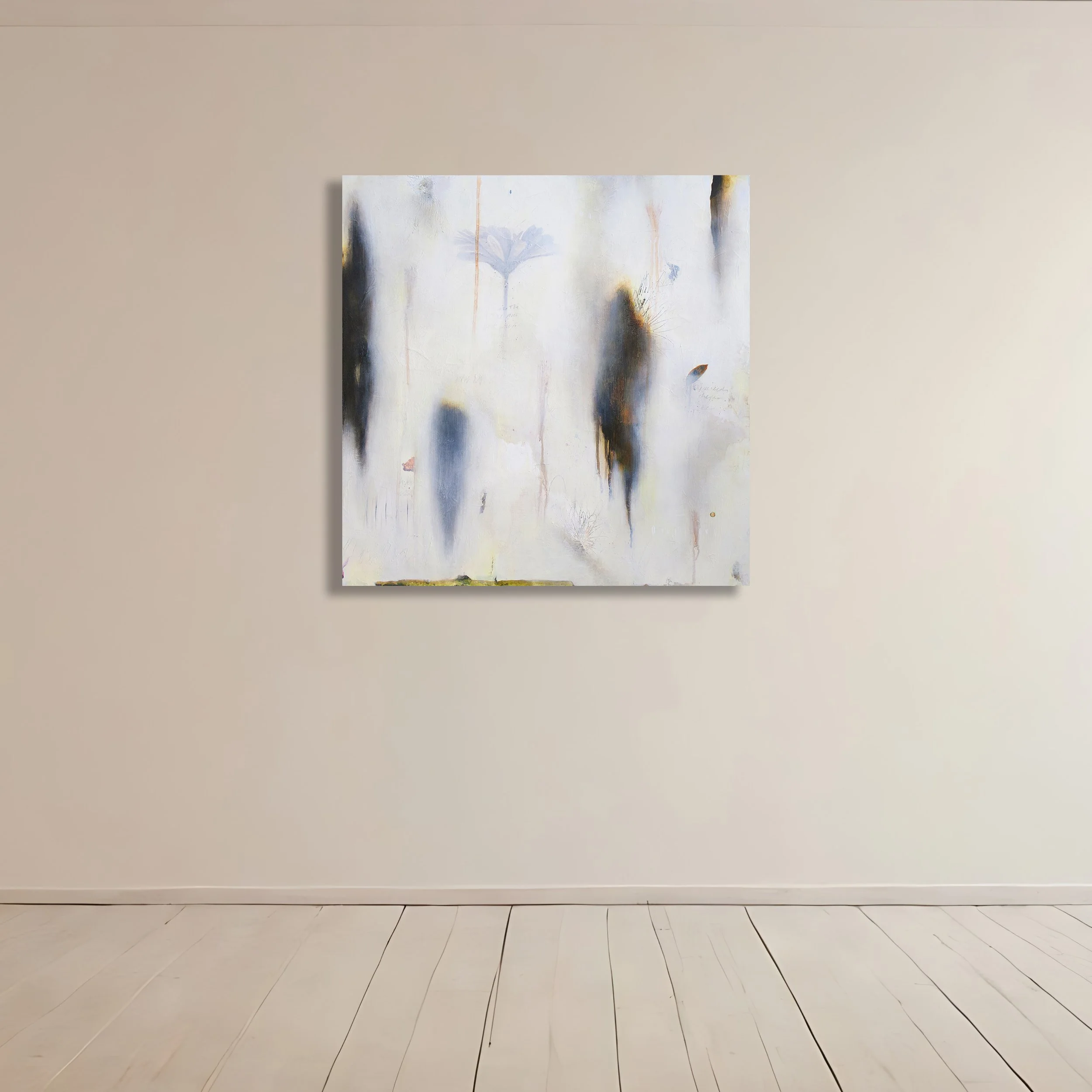 SPRING FORWARD

 

 Acrylic, charcoal, pencil, crayon, paper on panel 24" x 24" SOLD