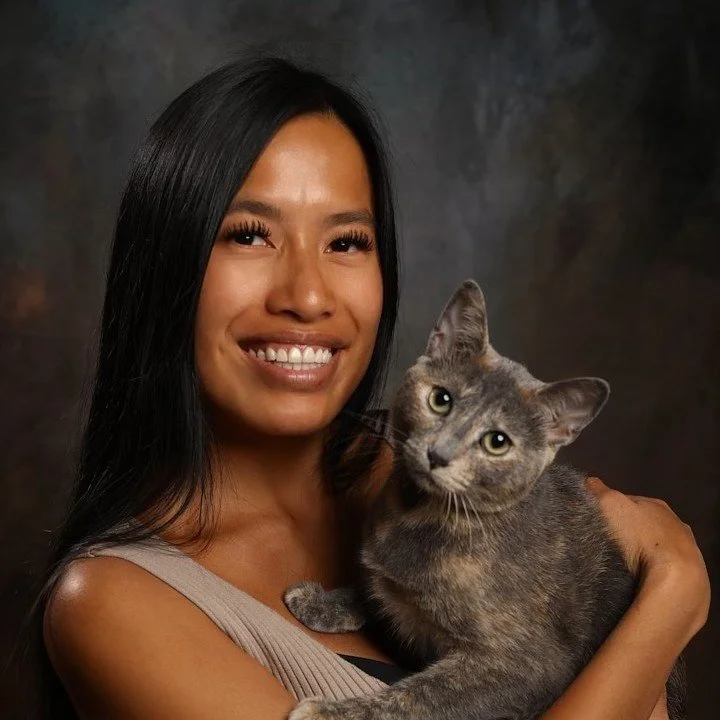 A studio portrait