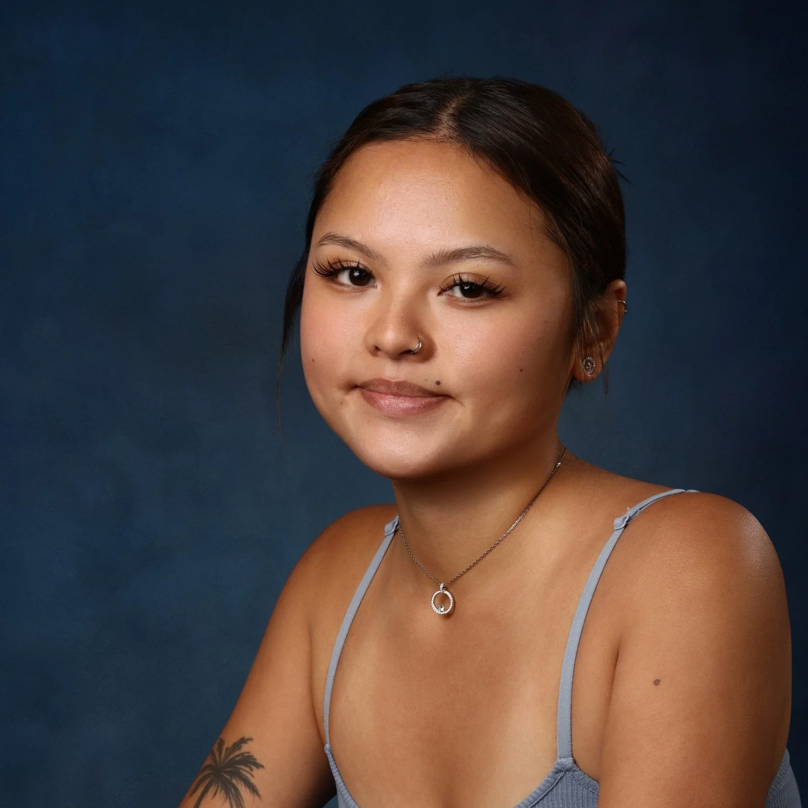 A studio portrait