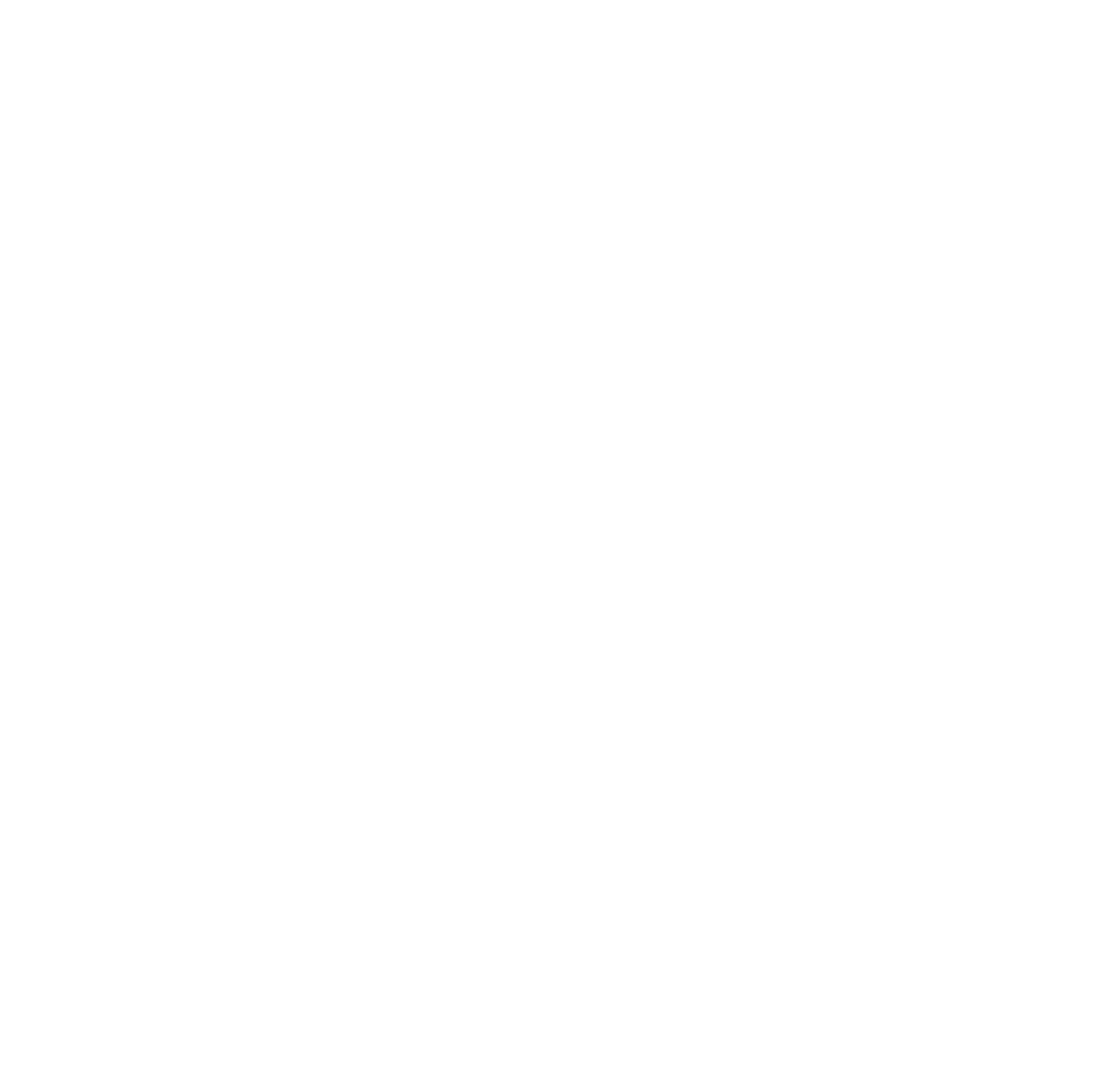 Two emojicon bunnies hugging, created with white dots on a black background.