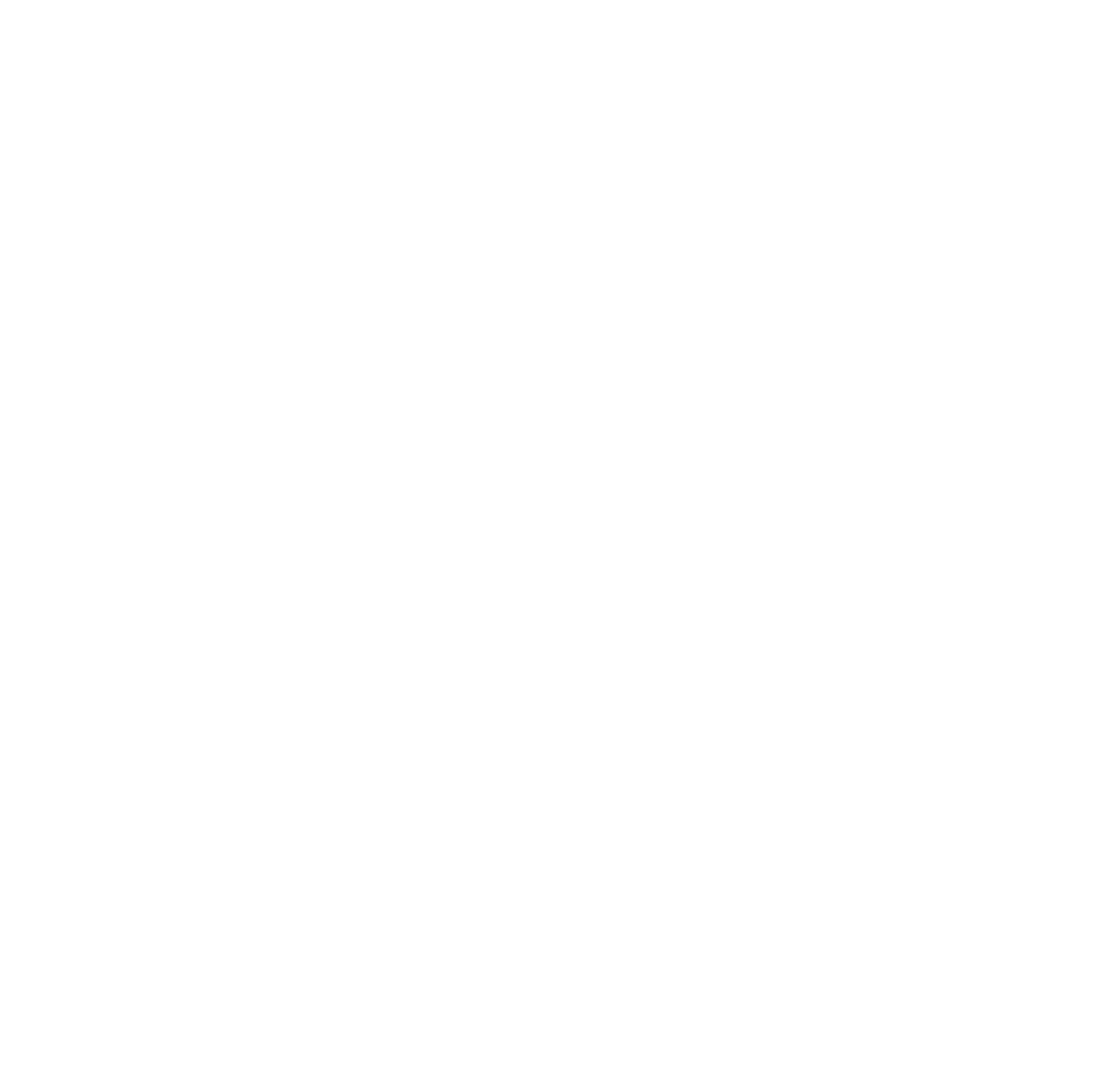 Two bunnies made of small white dots on a black background.