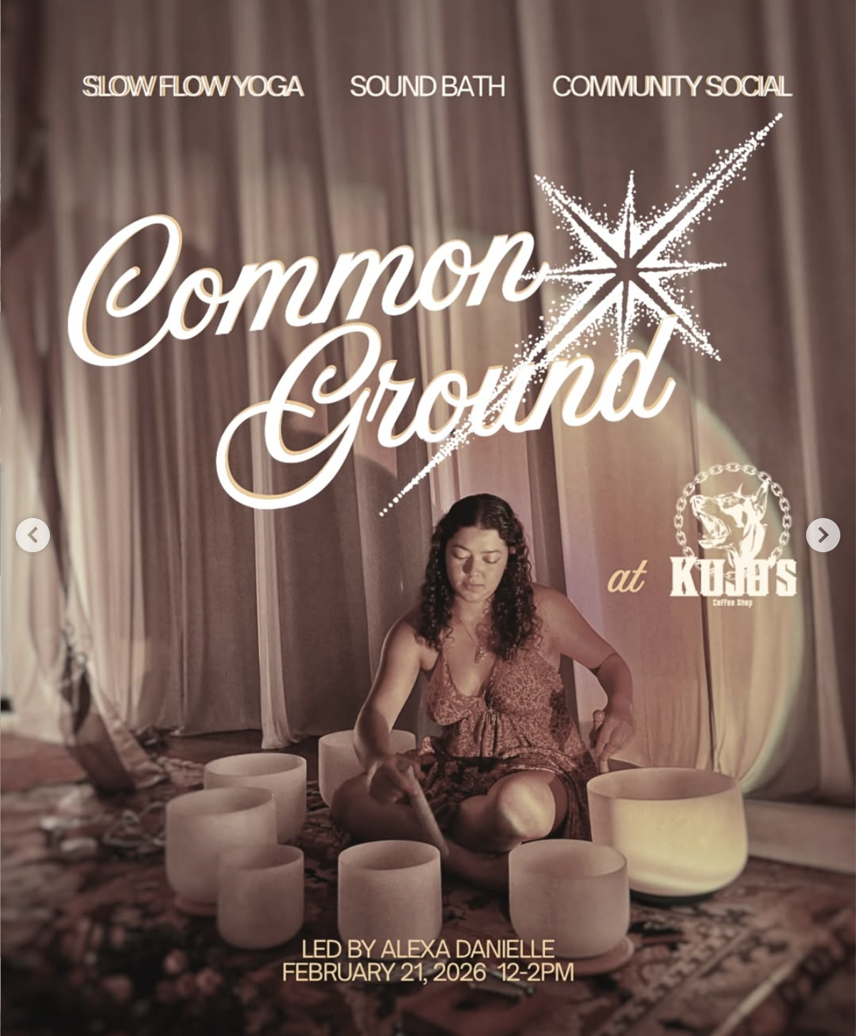 Common Ground at Kujo's Coffee Shop