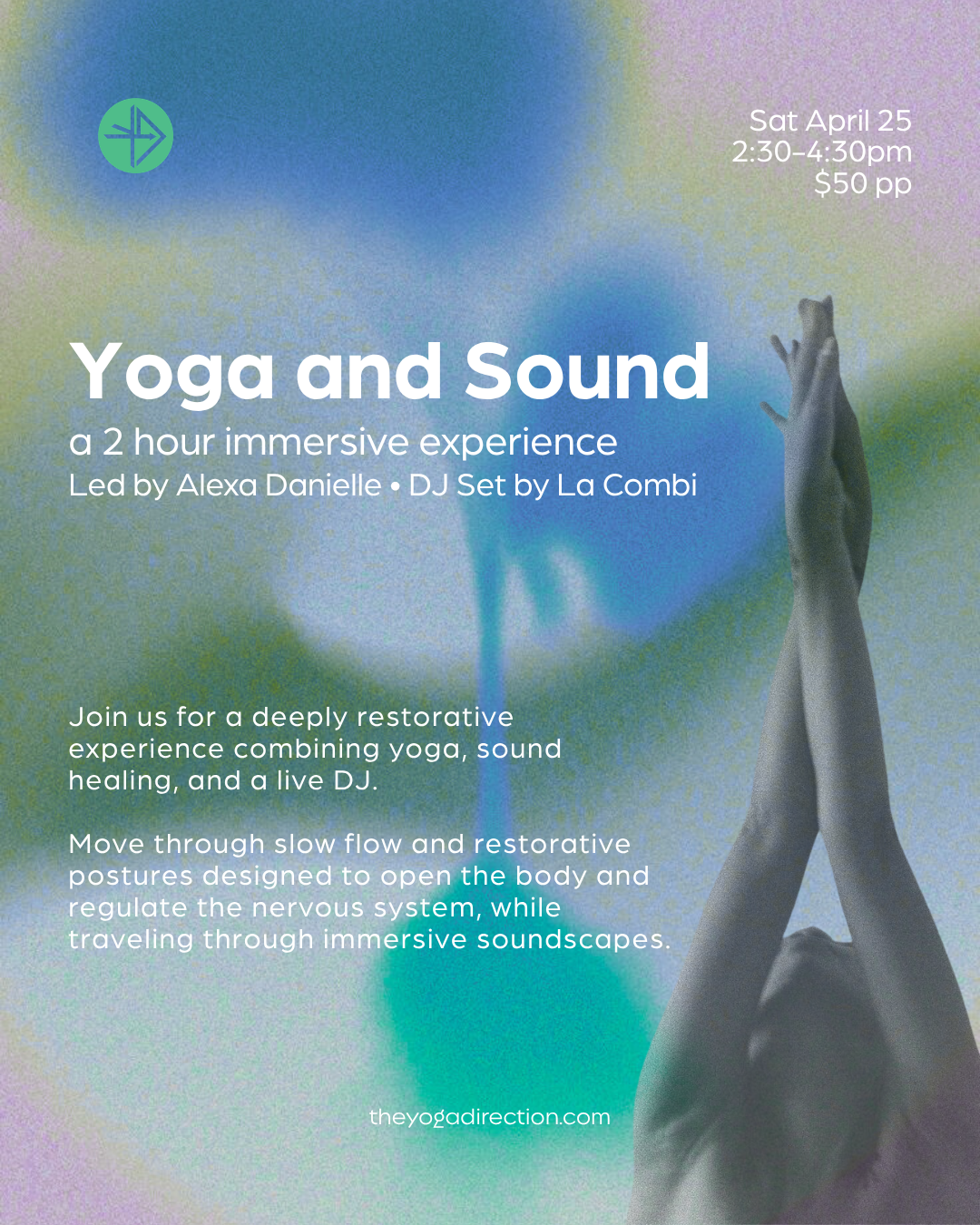 Yoga, Live DJ Set, and Sound Bath