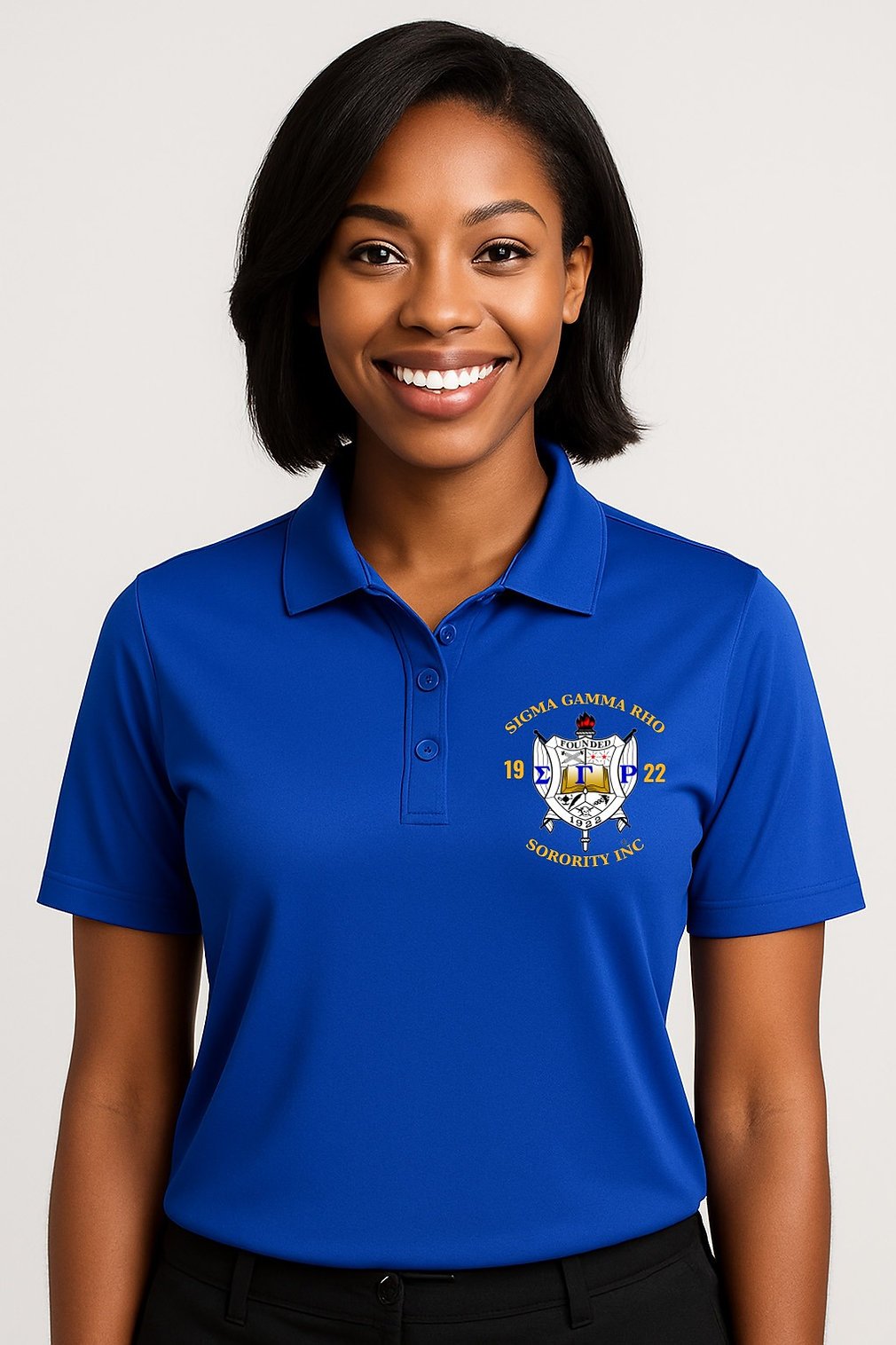 Royal Sigma Gamma Rho Polo Shirt