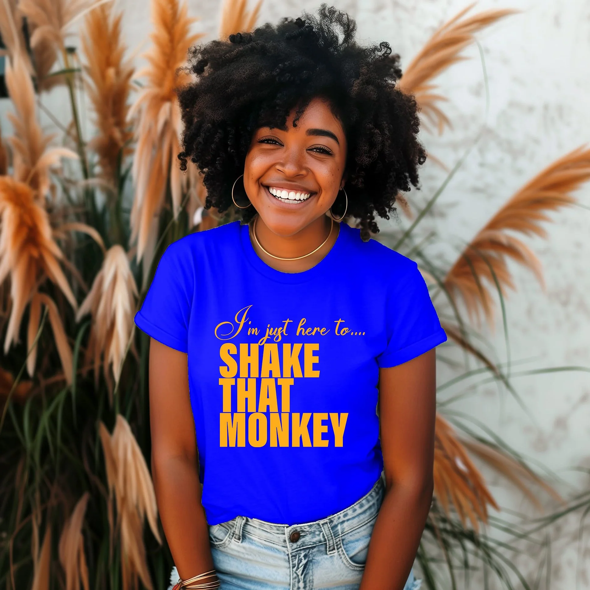 I'm Here To STM Royal Shirt (unisex)