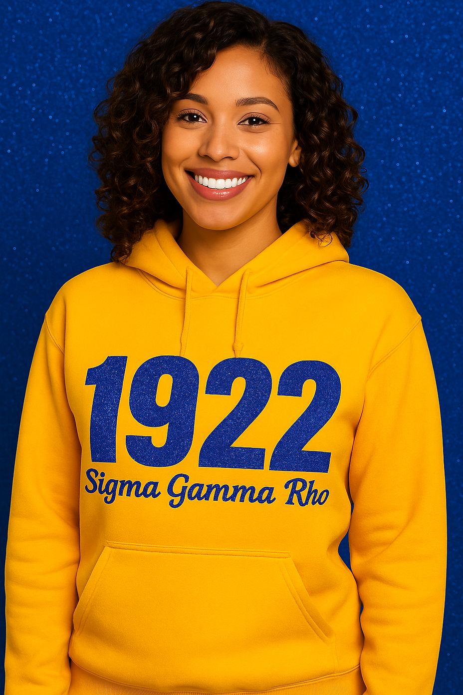 Gold 1922 Sigma Gamma Rho Unisex Hoodie