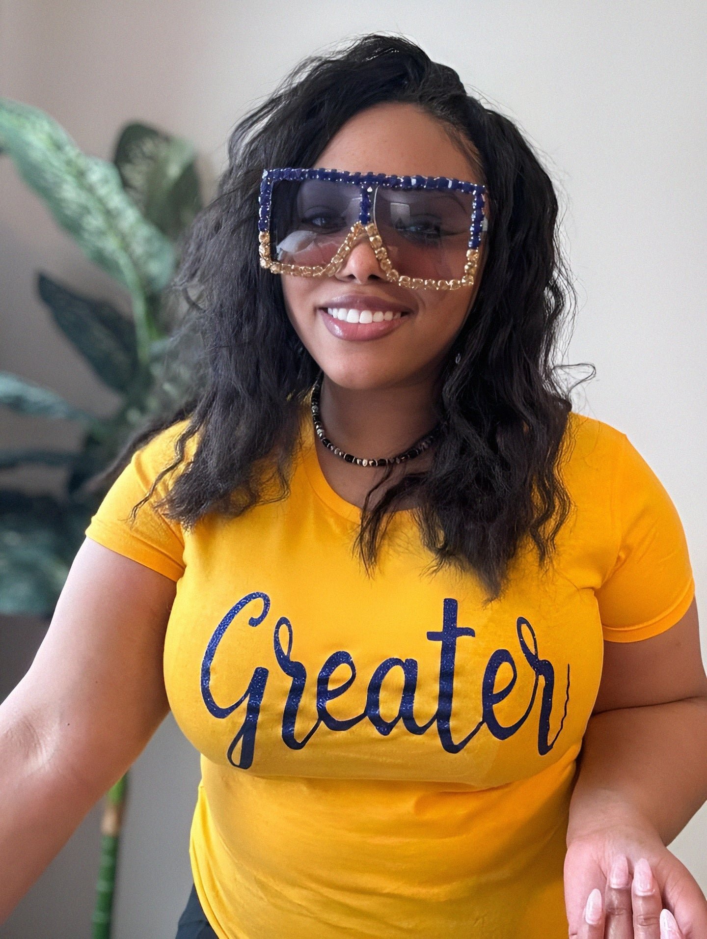 Gold Unisex Greater Glitter T-Shirt, Sweatshirt or Hoodie